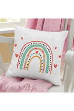 Rainbow Print Sofa Pillow Case