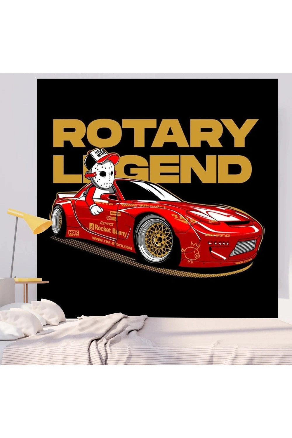 Retro JDM Legends Tapestry