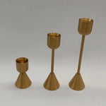 Art Deco Minimalist Candle Holders