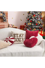 Candy Cane Christmas Pillow Case