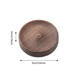 Dark Academia Wooden Incense Holder