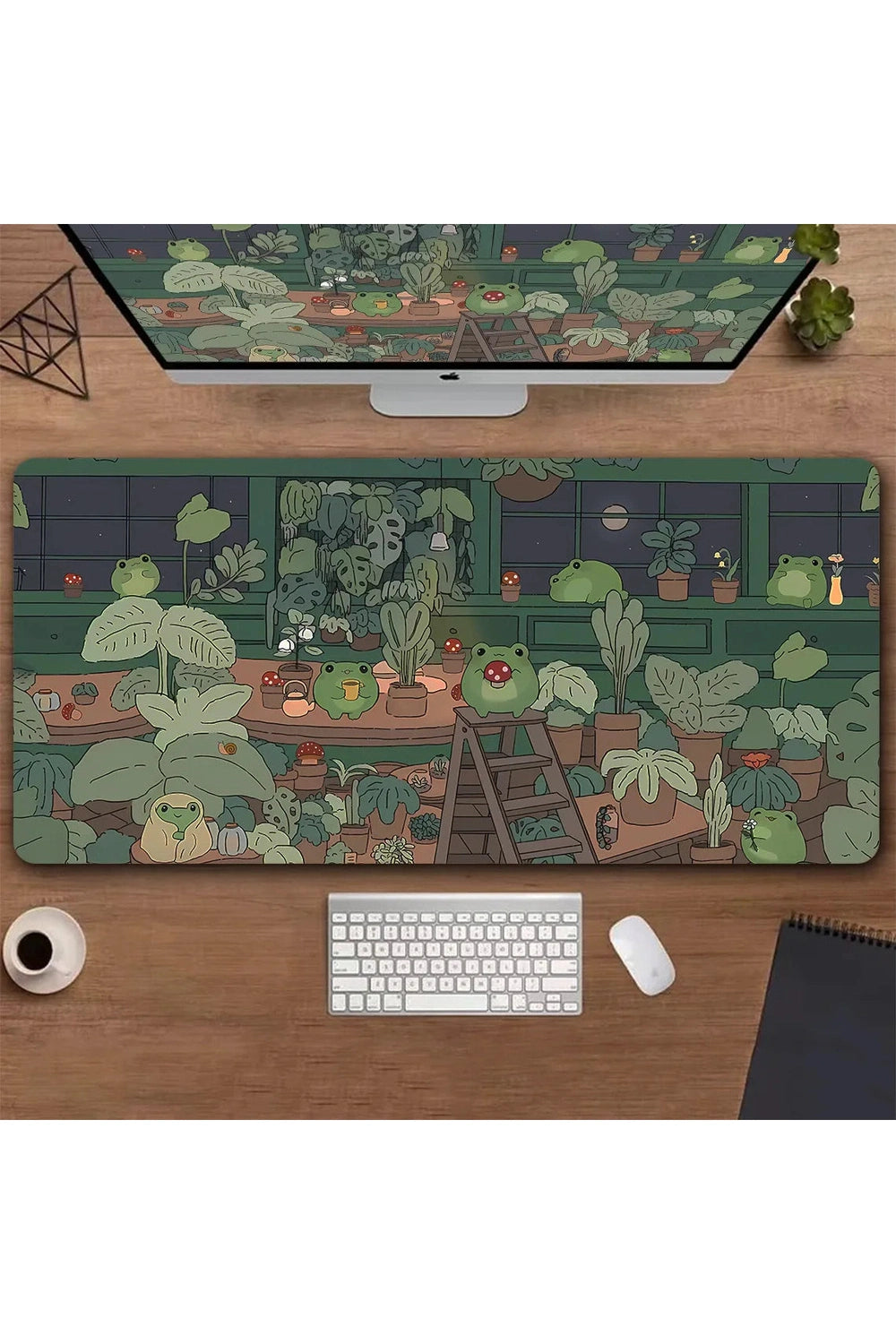 Frogs Nature Gaming Deskmat