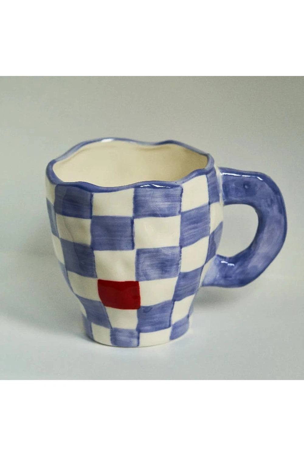 Handmade Flower Ceramic Mug