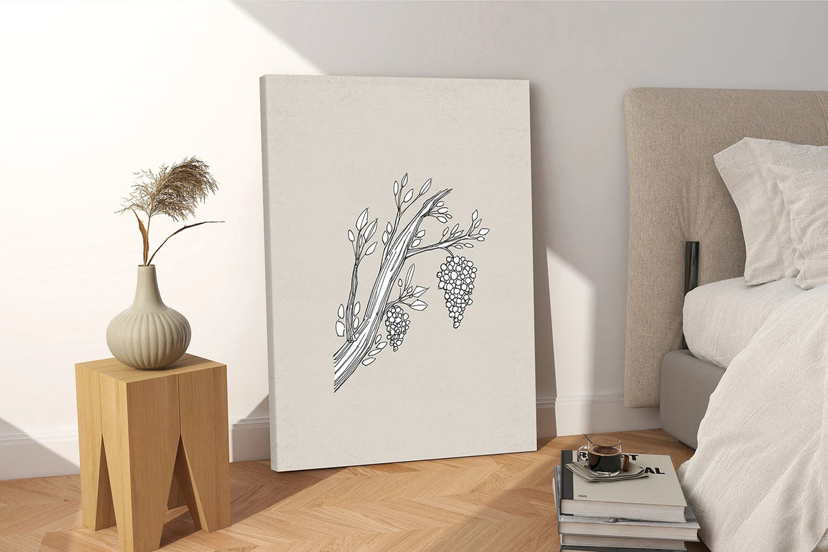 Vine and Branches Canvas Poster