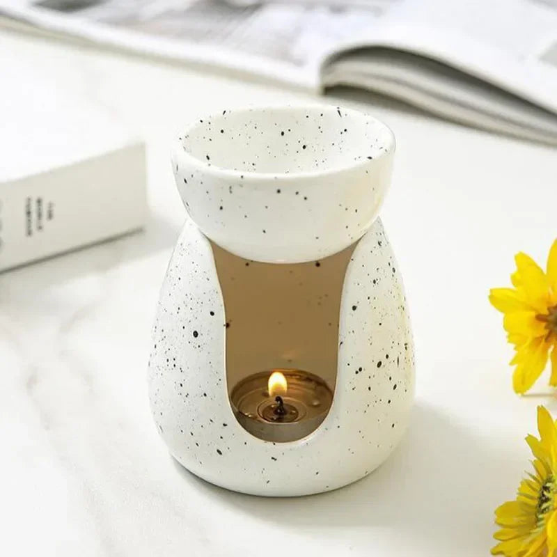 Terra Mist Speckled Oil Warmer