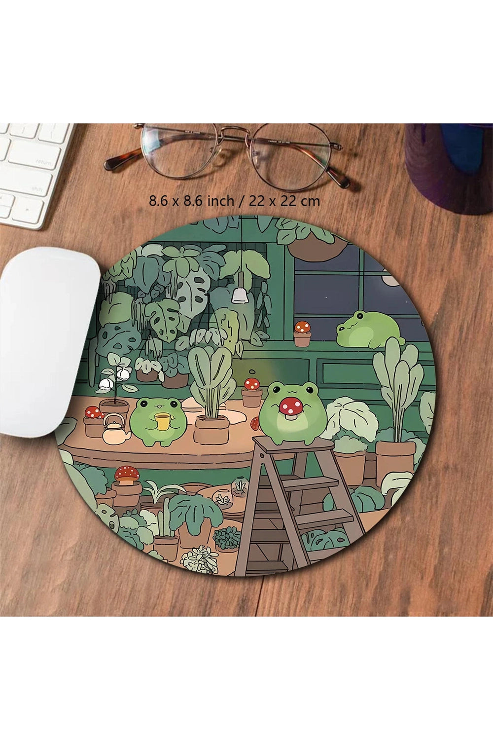 Frogs Nature Gaming Deskmat