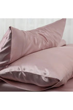 Rosy Silk Slumber Pillowcases