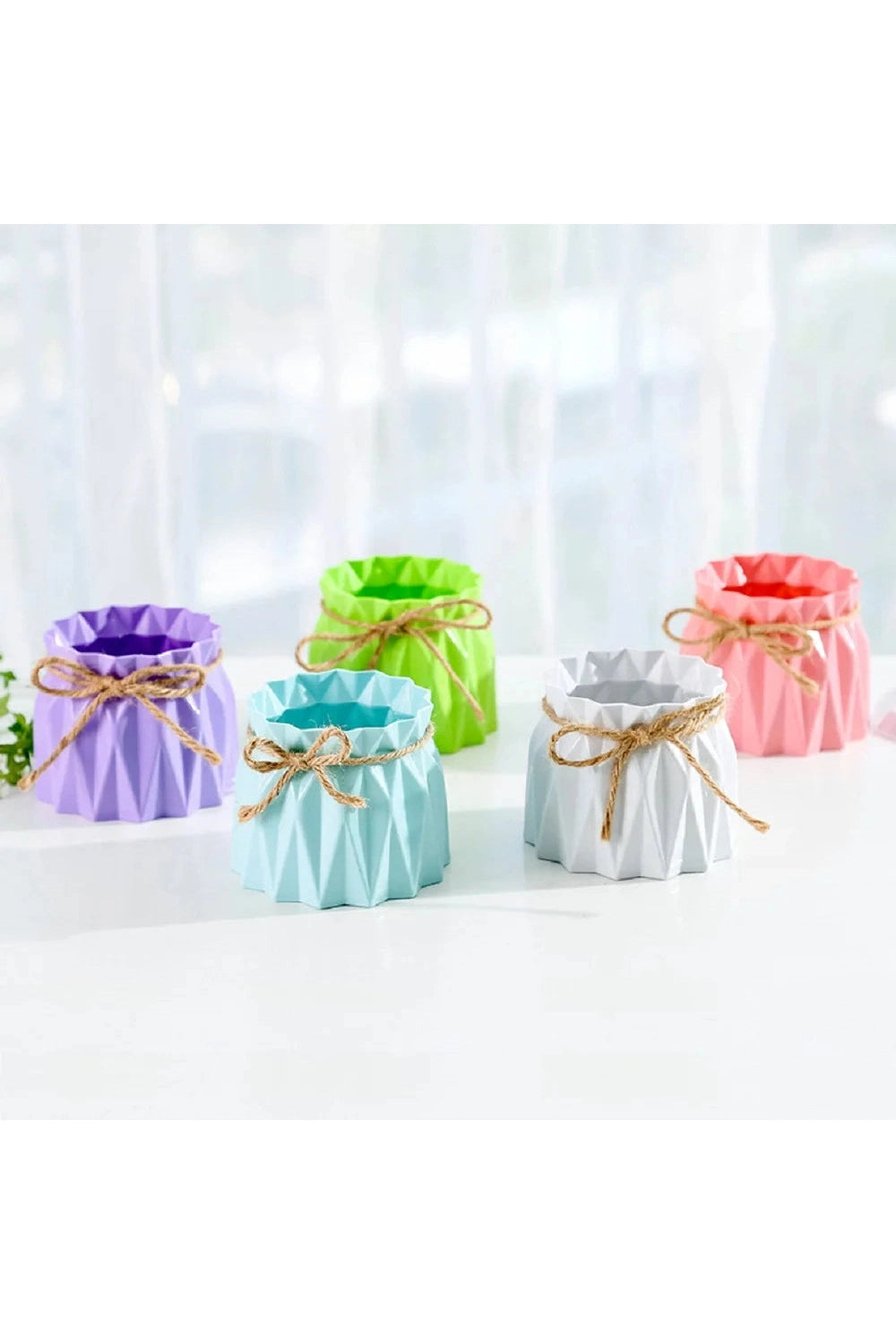 Modern Macaron Flower Vase