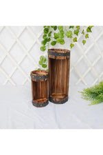 Wooden Succulent Outdoor Planter Pot