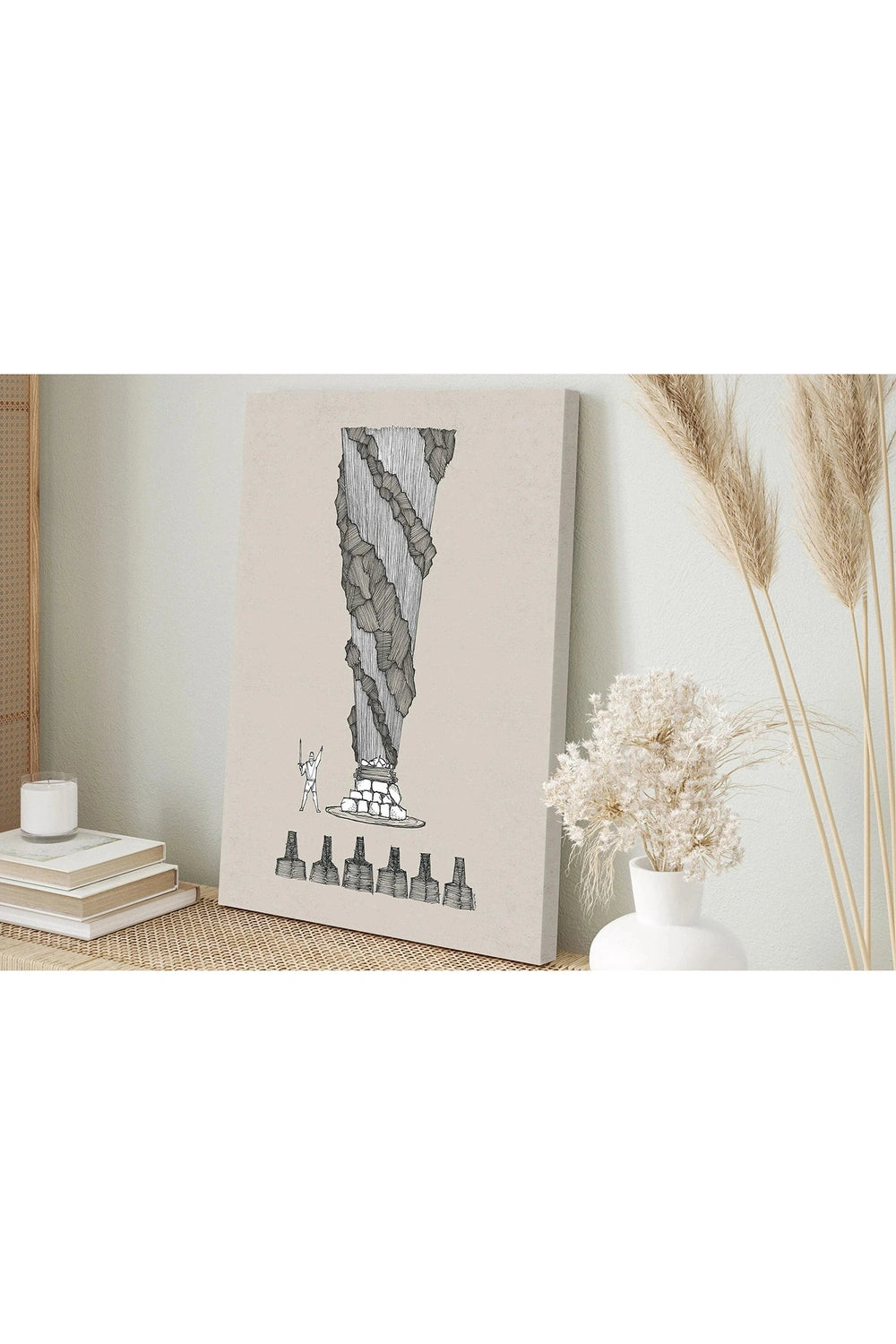 Bible Story Canvas Poster