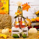 Autumn Harvest Gnome Figurines