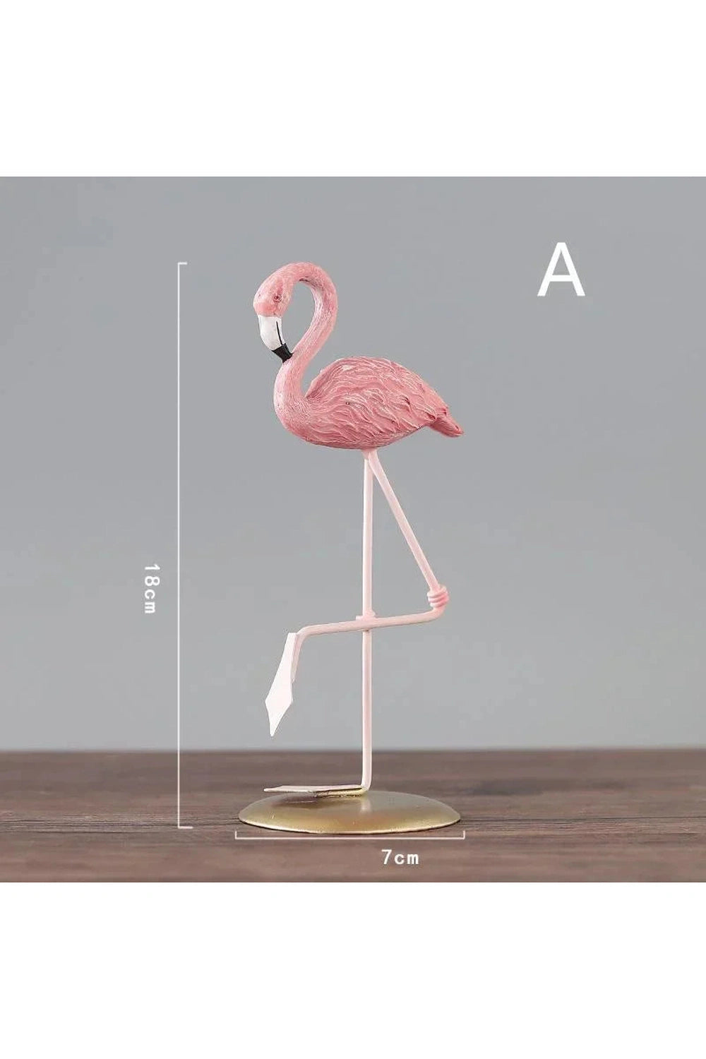 Pink Flamingo Desk Figurine