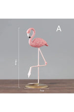 Pink Flamingo Desk Figurine