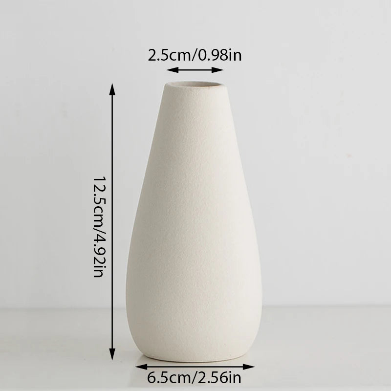 Minimalist Ceramic Vase Set