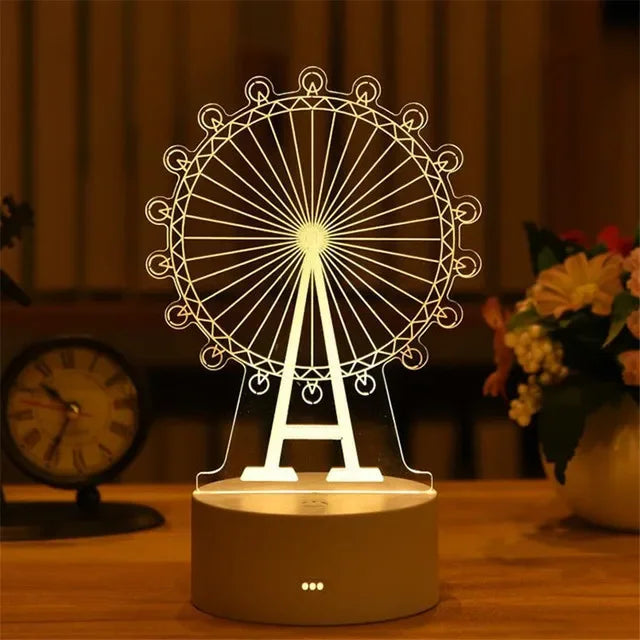 Light Academia Whimsy Night Light