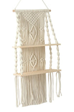 Boho Breeze Macrame Shelves