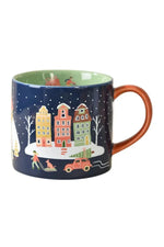 Snow Night Christmas Mug