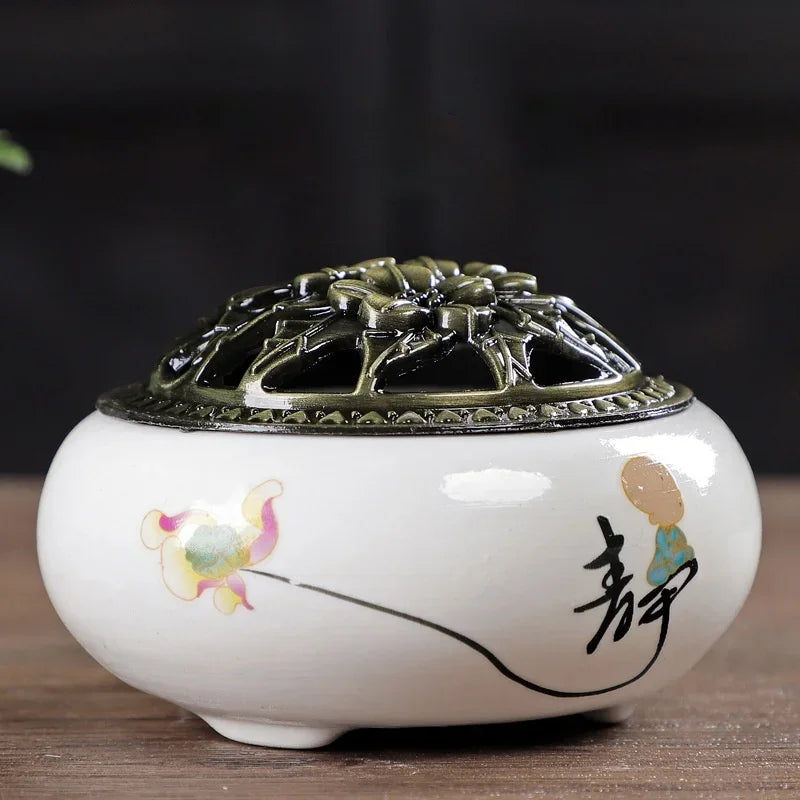 Jade Serenity Incense Burner