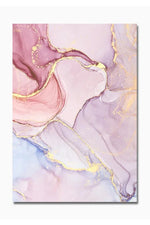 Pink Marble Canvas Poster