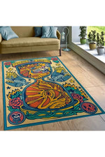 Wild Tiger Jungle Art Rug