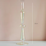 Coquette Iridescent Candle Holders