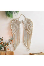 Angel Dreamcatcher Boho Wall Hanging