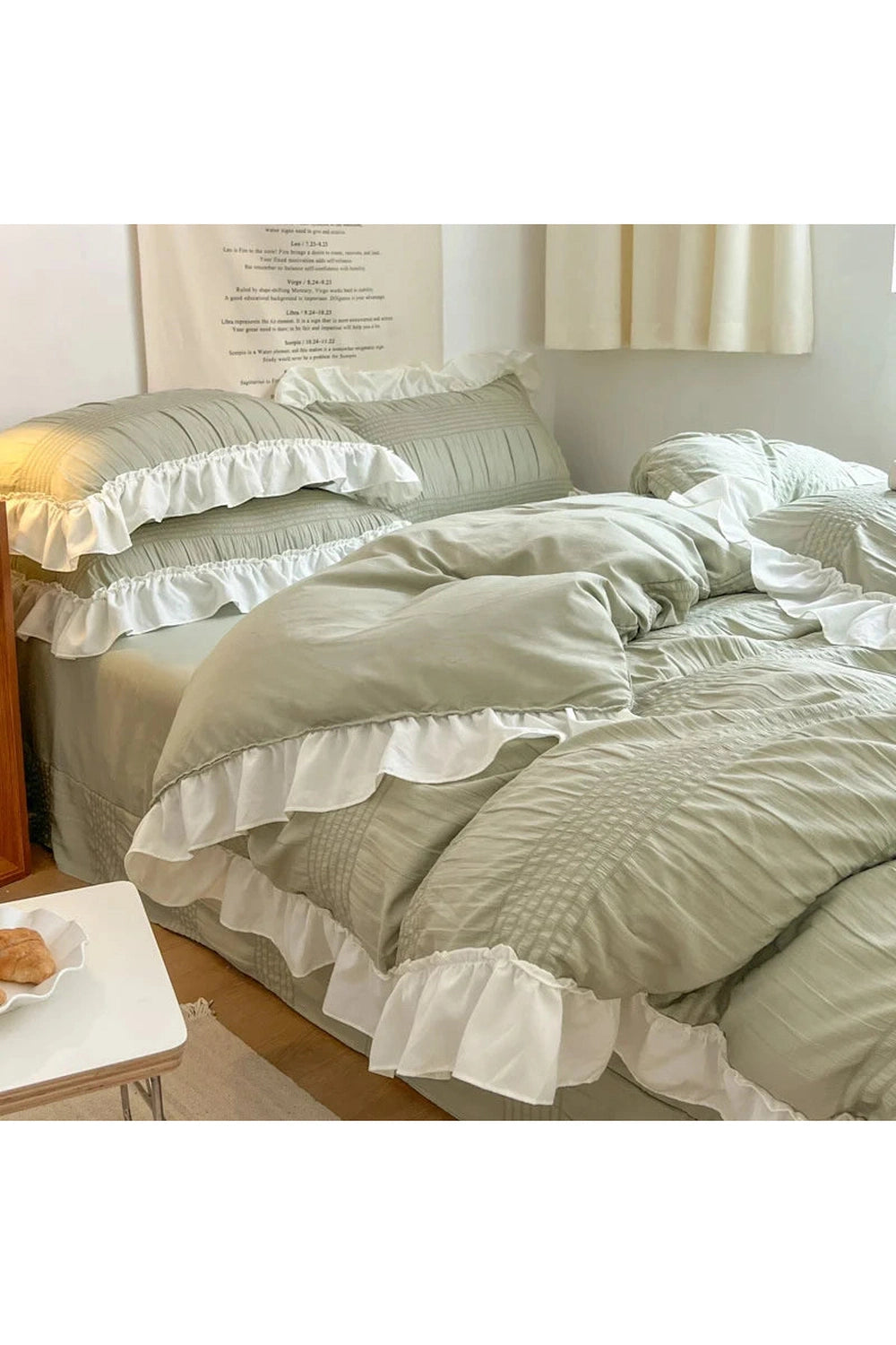 Korean Lace Bedding Set