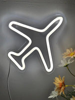 Plane LED Neon Sign