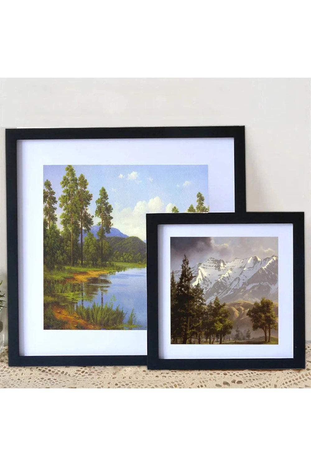 Square Wooden Trio Frame