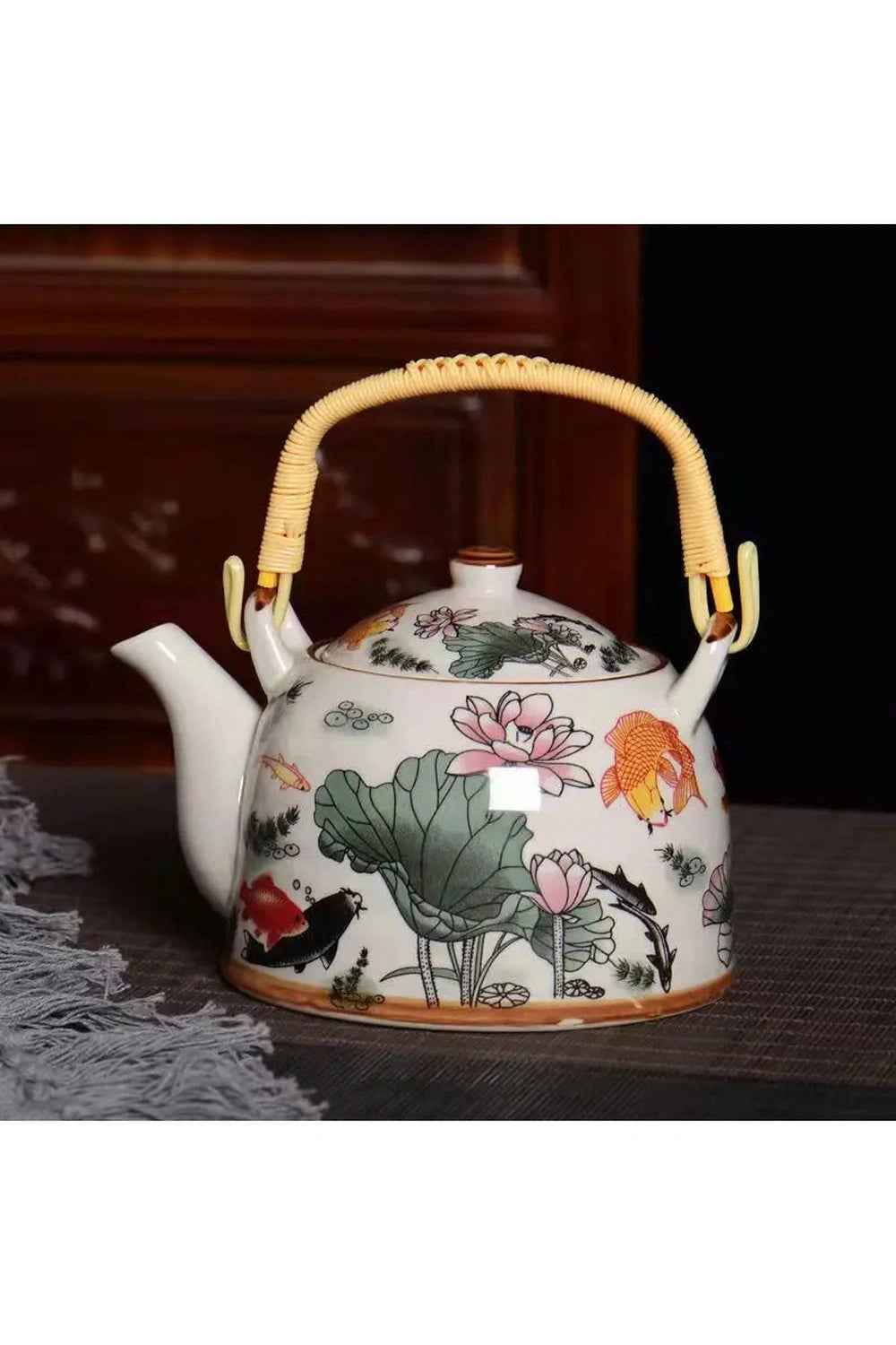 Japanese Lifting Beam Large Teapot