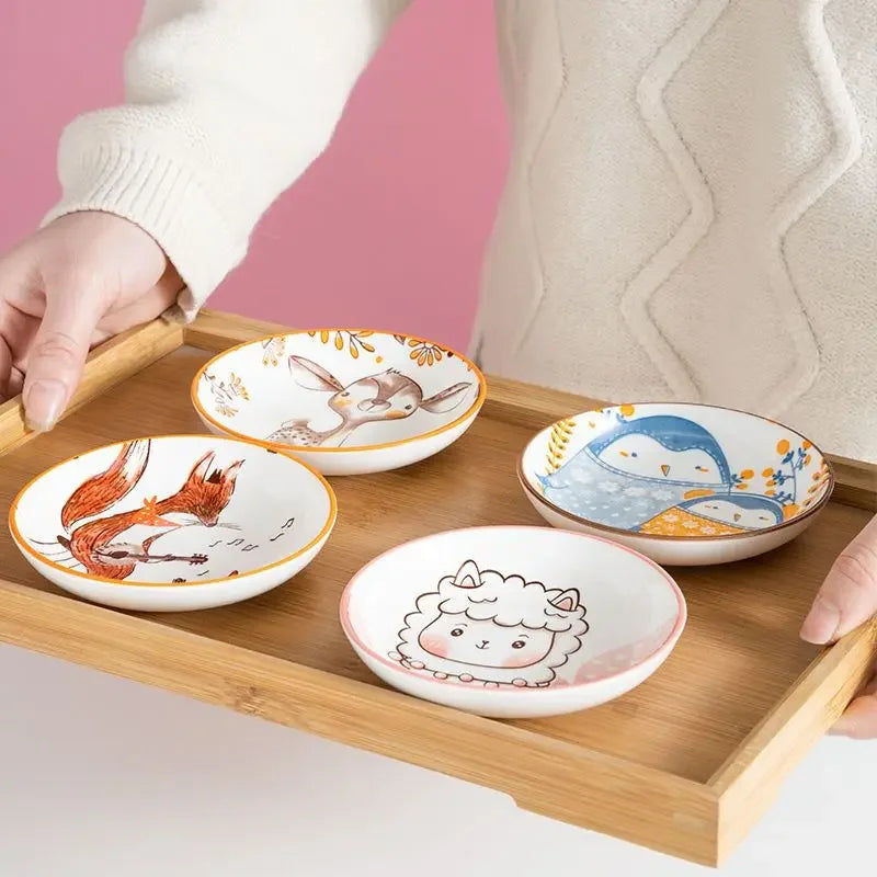 Forest Friends Appetizer Plates