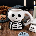 Halloween Skull Ceramic Mug