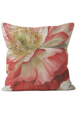 Pink Flower Decor Pillow Case