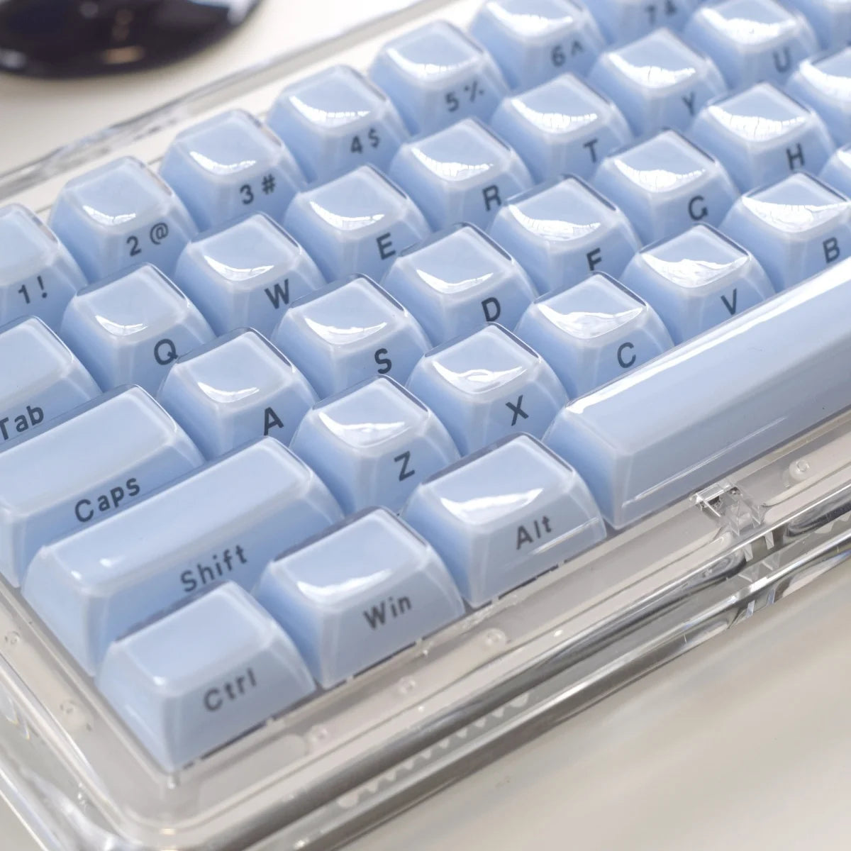 Jelly Crystal Side-Engraved Keycaps