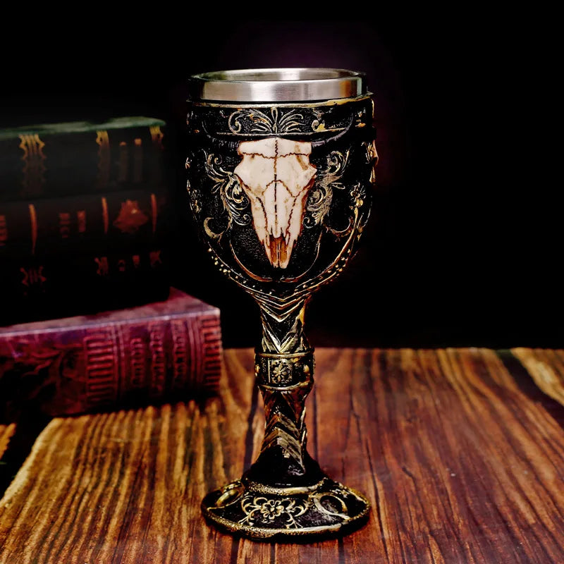 Dragon's Grasp Skull Goblet