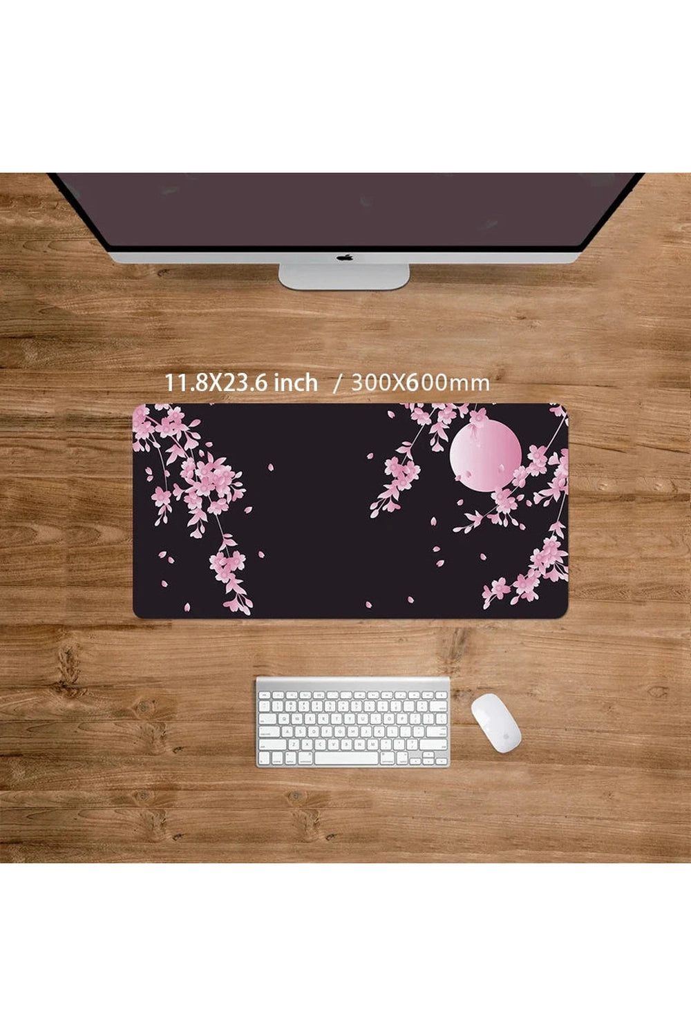 Floral Pink Non-Slip Deskmat