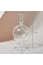 Clear Modern Glass Vase