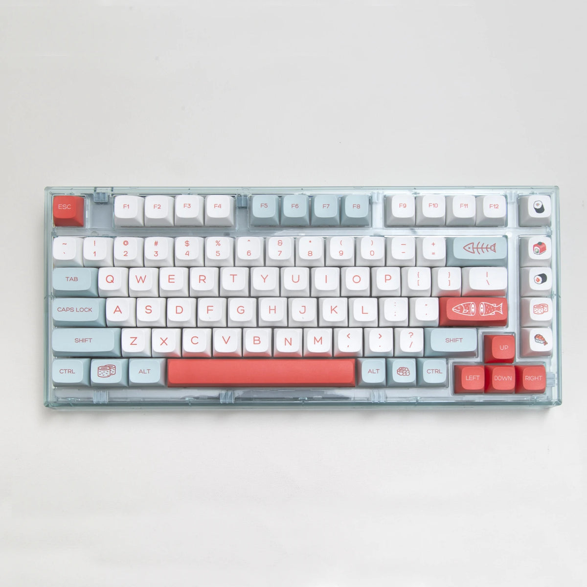 Salmon XDA Keycaps