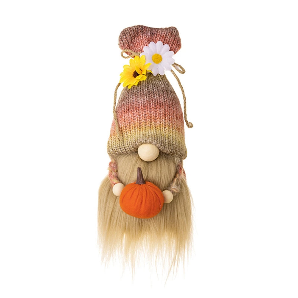 Autumn Harvest Gnome Figurines