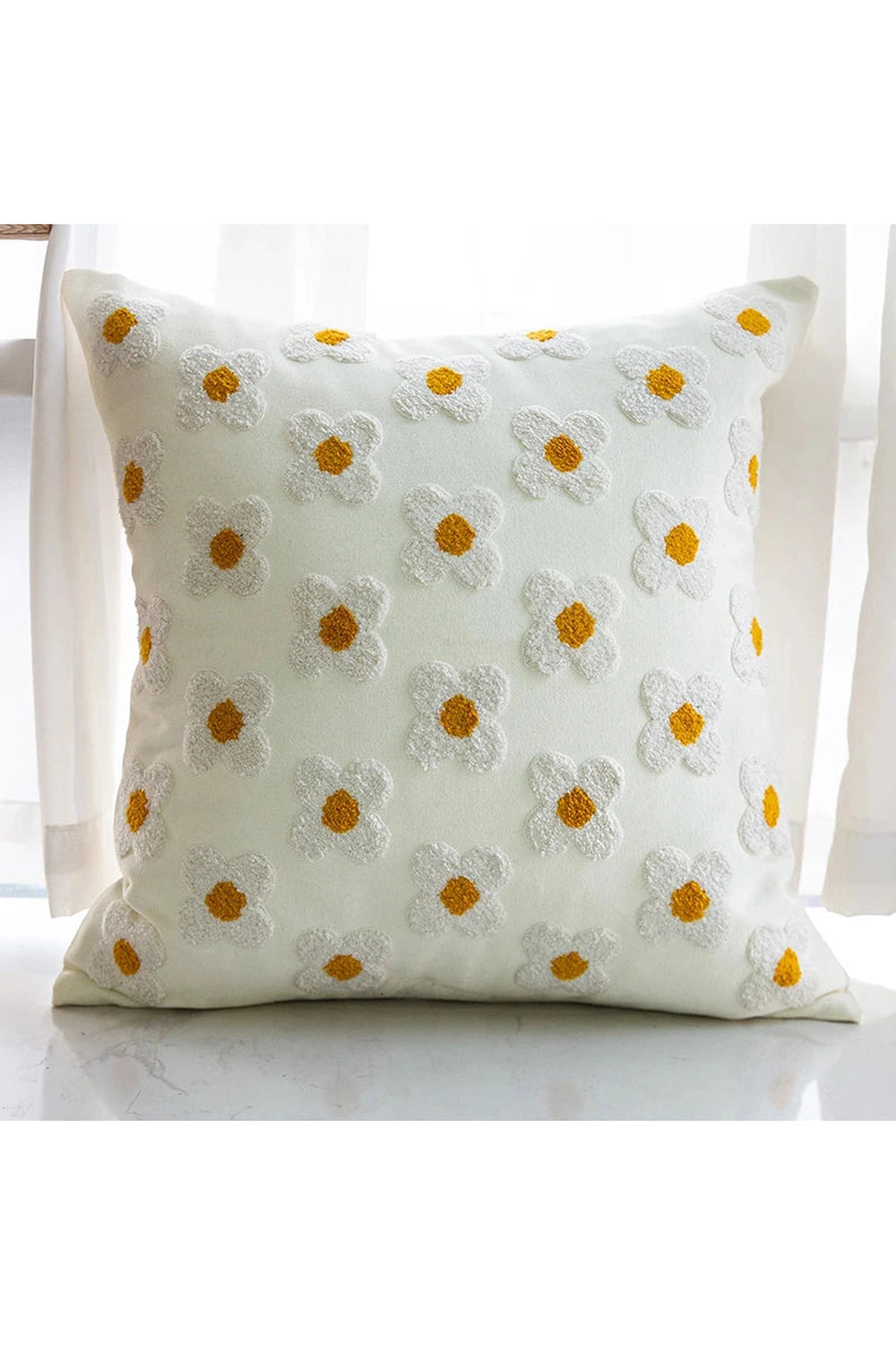 Fresh Embroidery Pillow Case