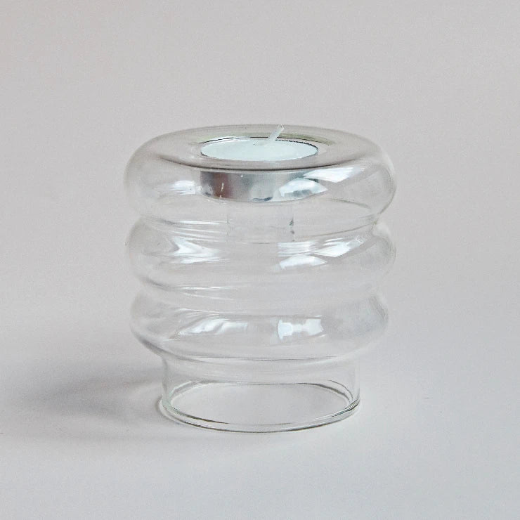 Taper Glass Candle Holder