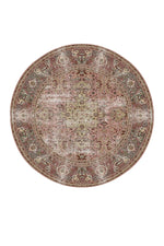 Vintage Round Plush Rug