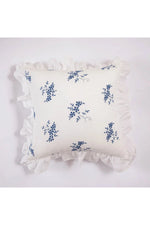 Pleated Lace Embroidered Pillow Case