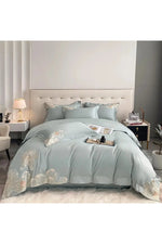 Floral Embroidery Bedding Set