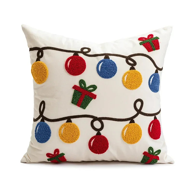 Merry Red Christmas Pillow Case