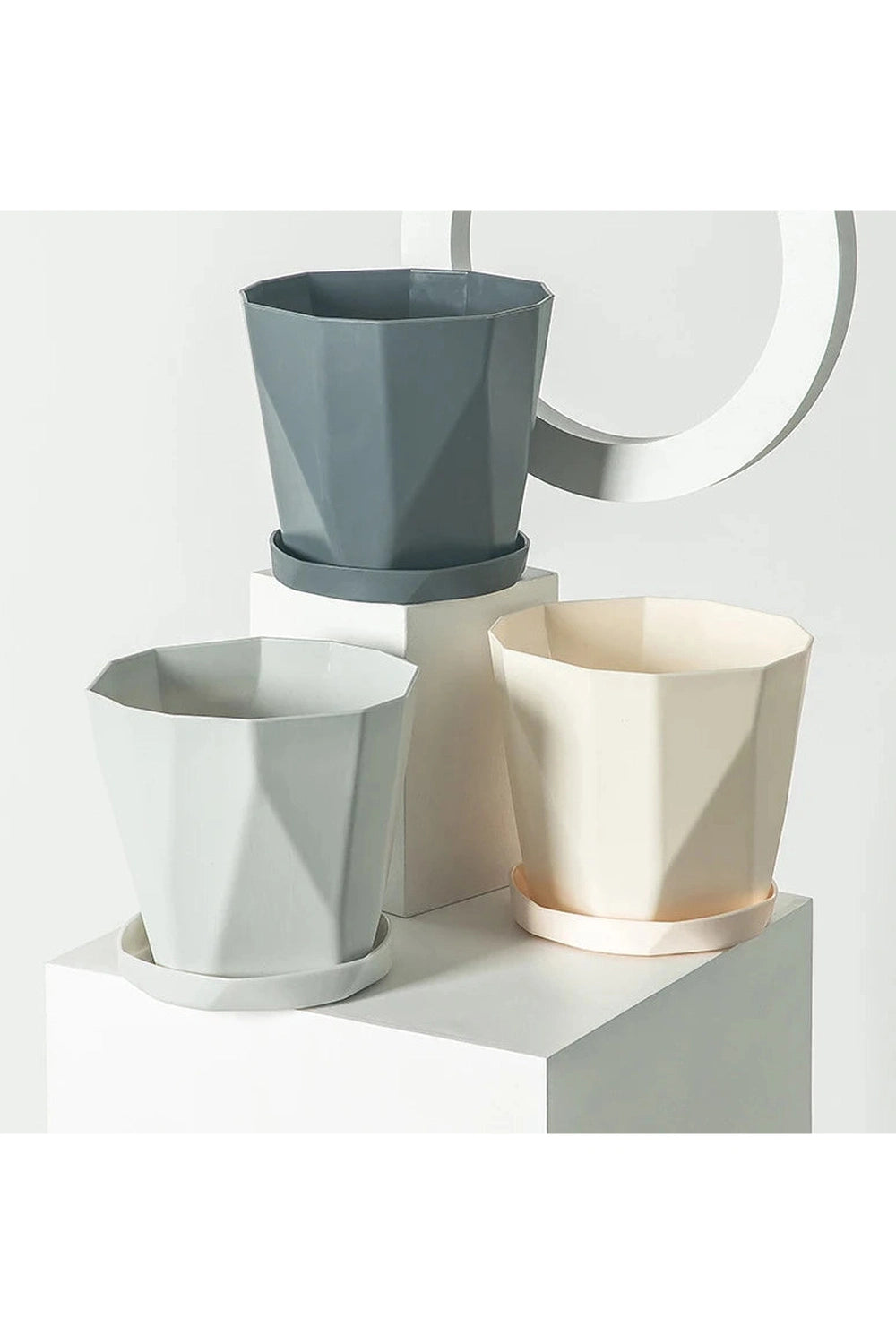 Geometric Modern Plant Pots