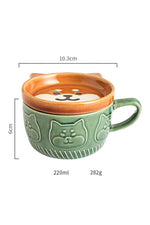 Japanese Cartoon Cat Coffee Mug