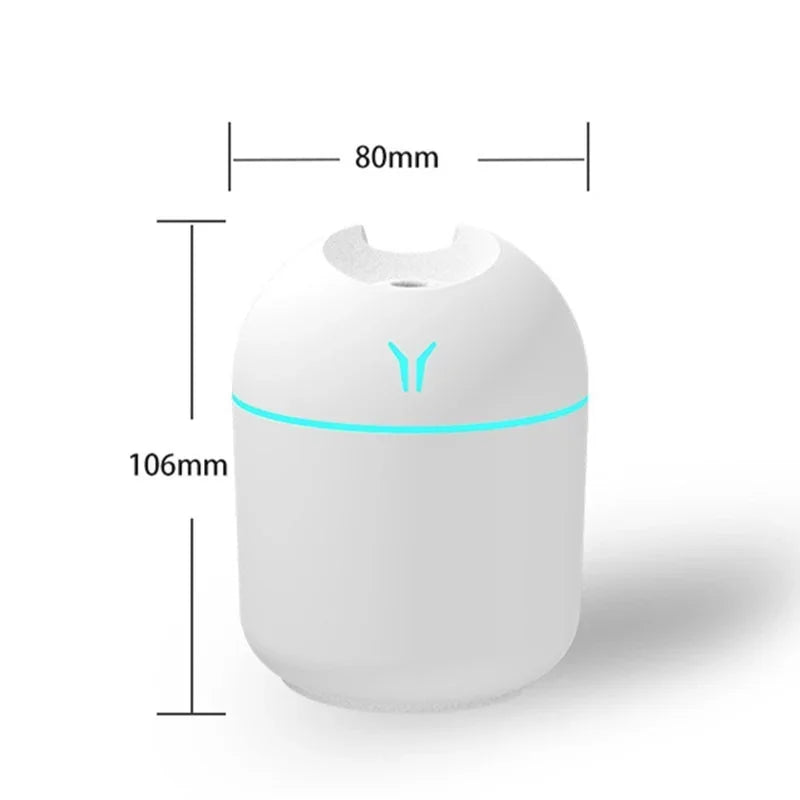 Sleek LED Aroma Humidifier