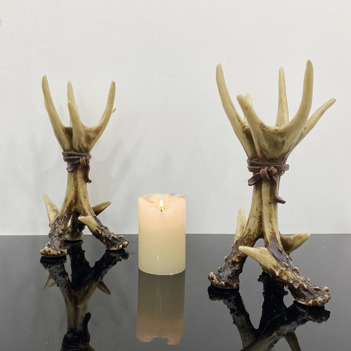 Wildwood Antler Candle Holder