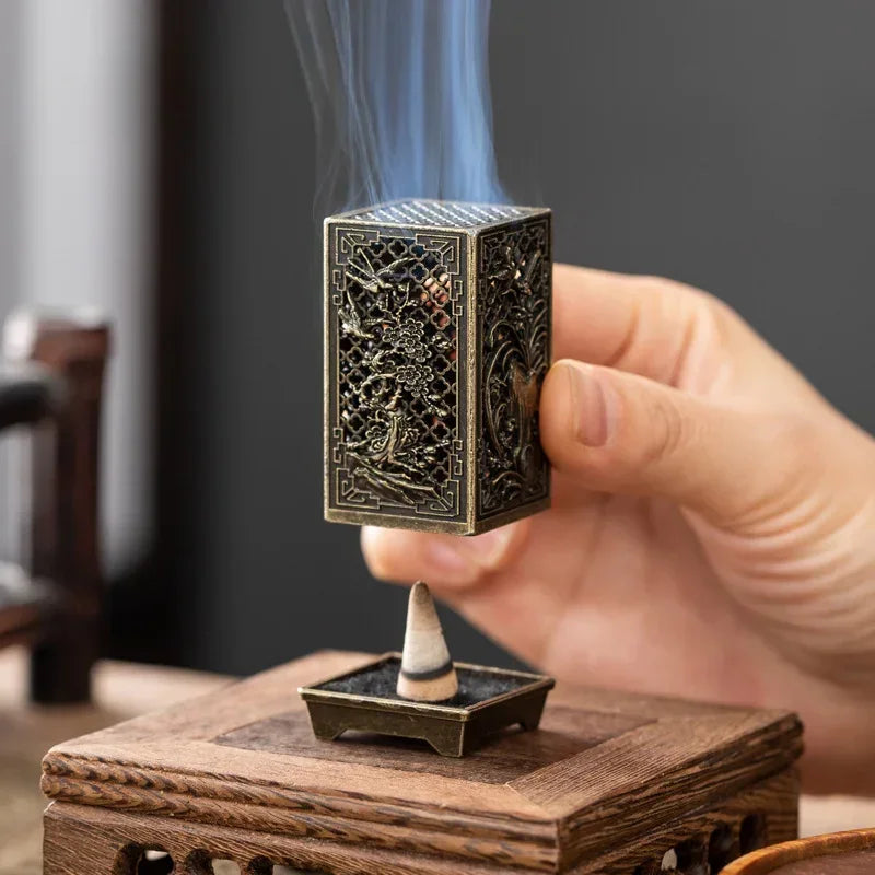 Dark Academia Mystic Bloom Incense Burner